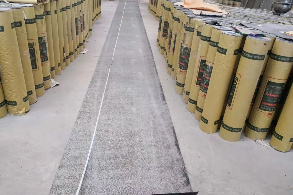Roofing felt product inspection detail