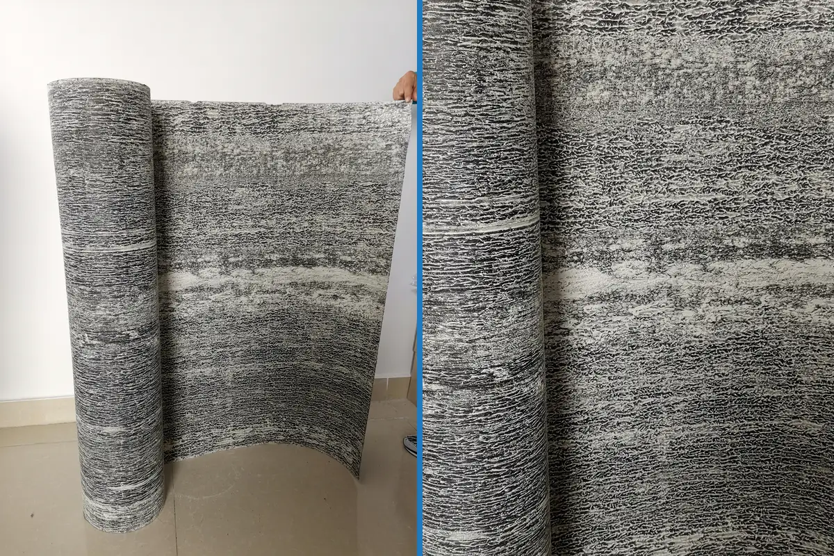 Roofing felt product inspection detail