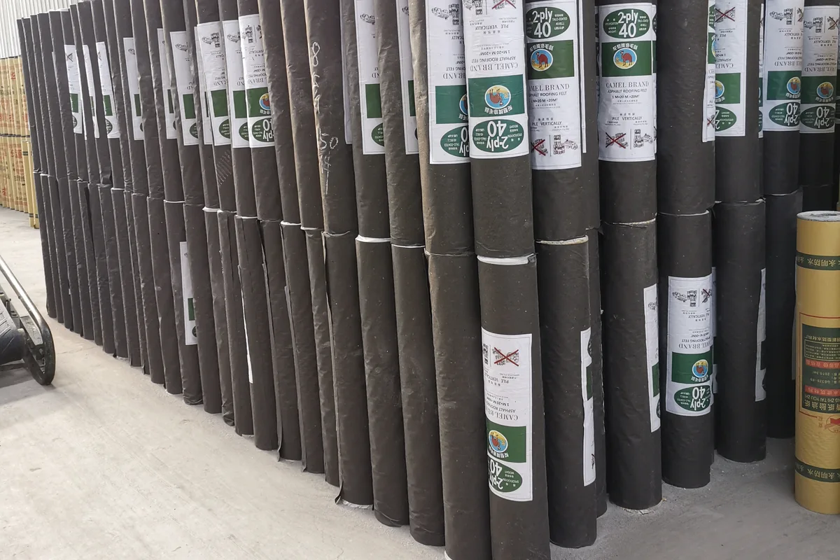 Stock real de rolos de feltro para fornecimento por atacado
