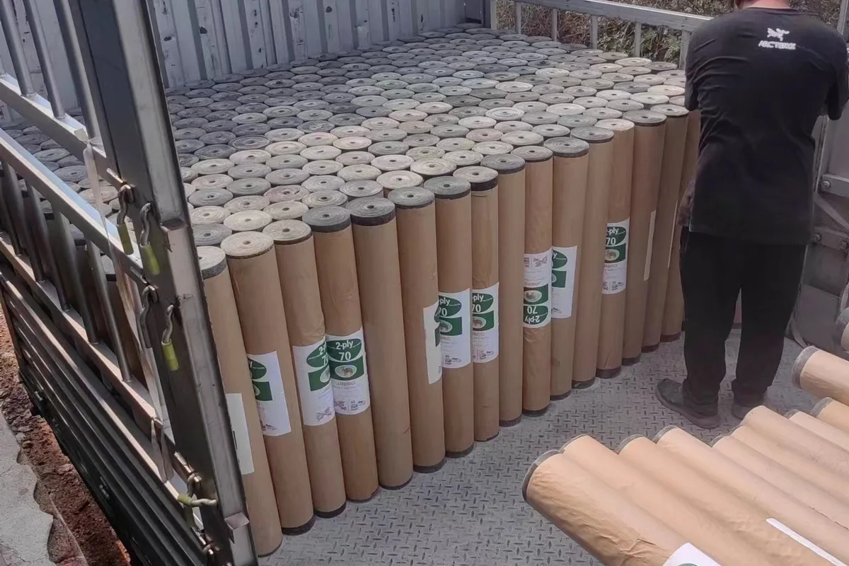Stock real de rolos de feltro para fornecimento por atacado