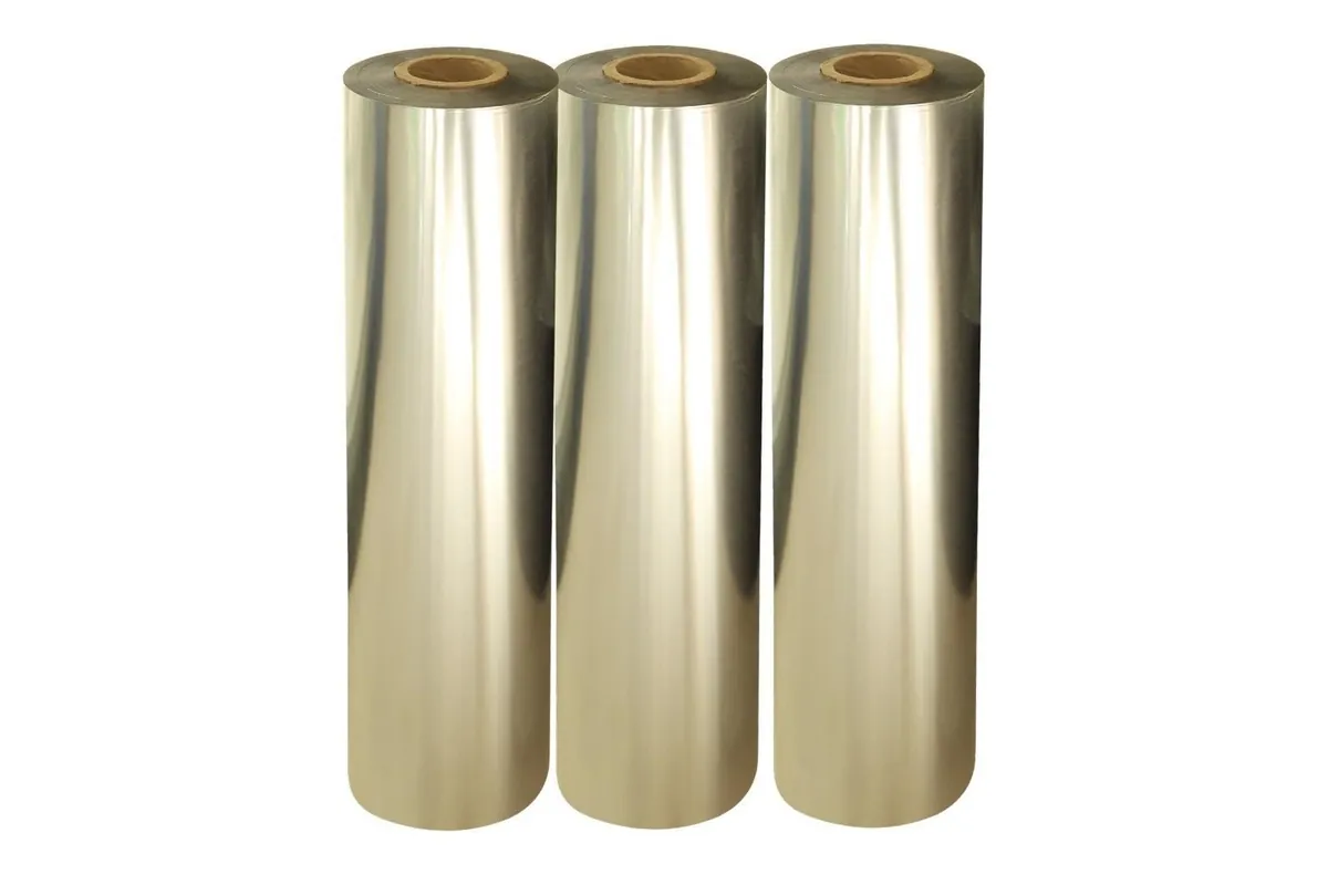 Metallized PET film rolls