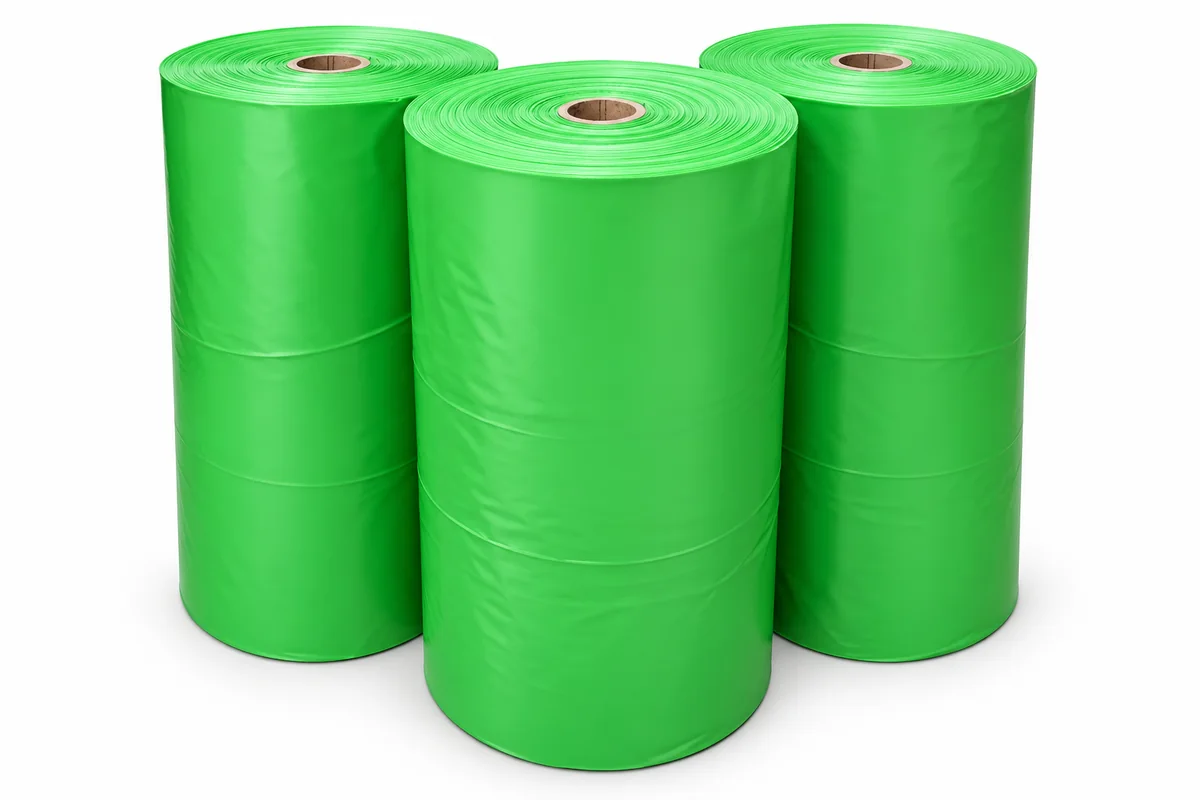 PET carrier film in roll form